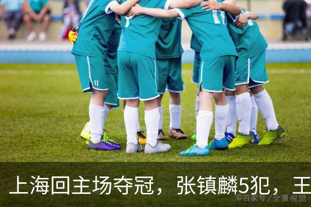 上海回主场夺冠，张镇麟5犯，王哲林29+14，官方夺冠图片出现白边